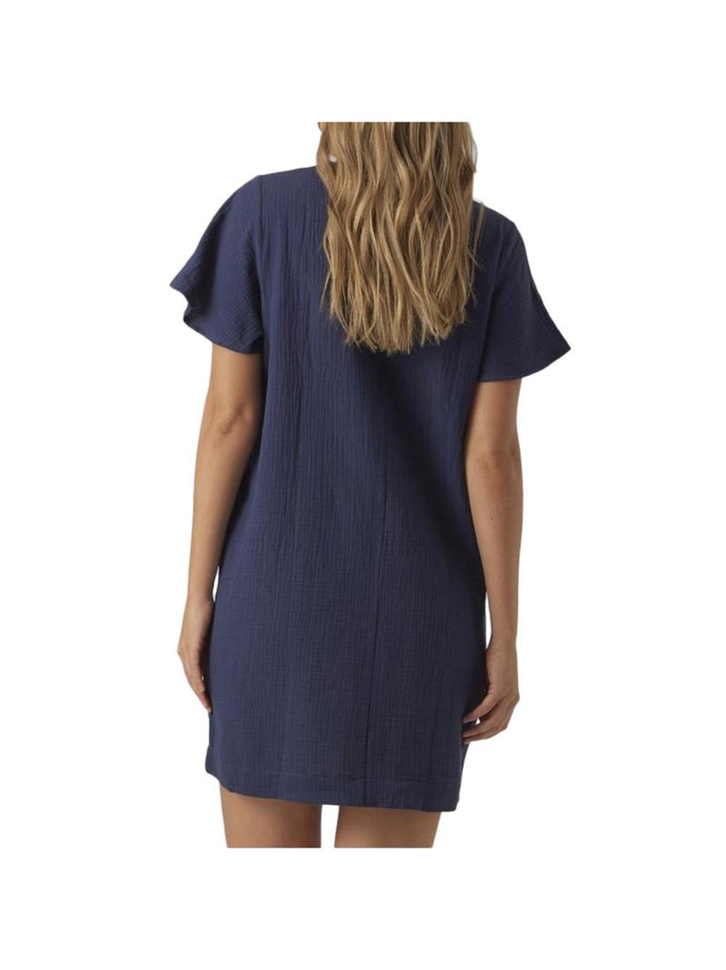 Robe de Grossesse  Femme Vero Moda Marternity Nia Bleu marine - Kiabi