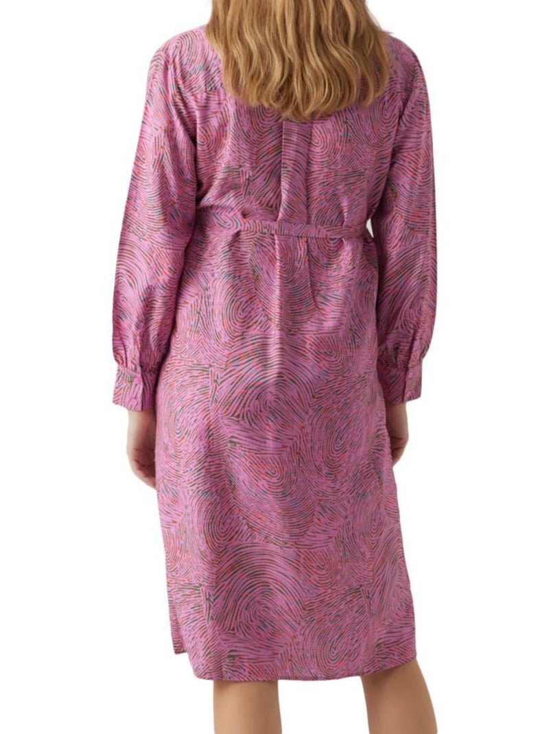 Robe de Grossesse Femme Vero Moda Marternity Rose - Kiabi
