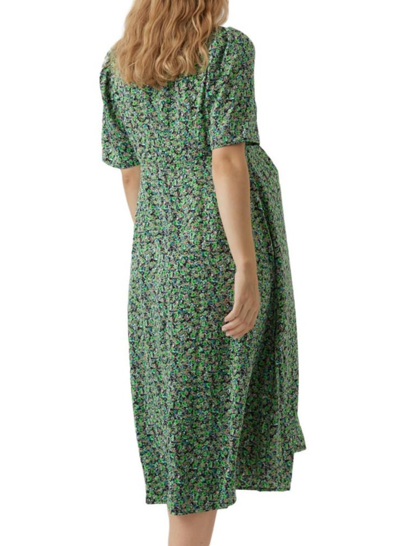 Robe de Grossesse Femme Vero Moda Marternity Vert - Kiabi