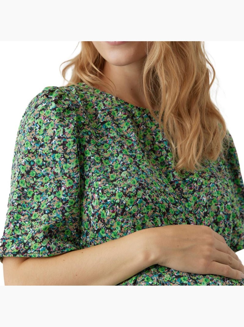 Robe de grossesse femme vero moda marternity Vert - Kiabi