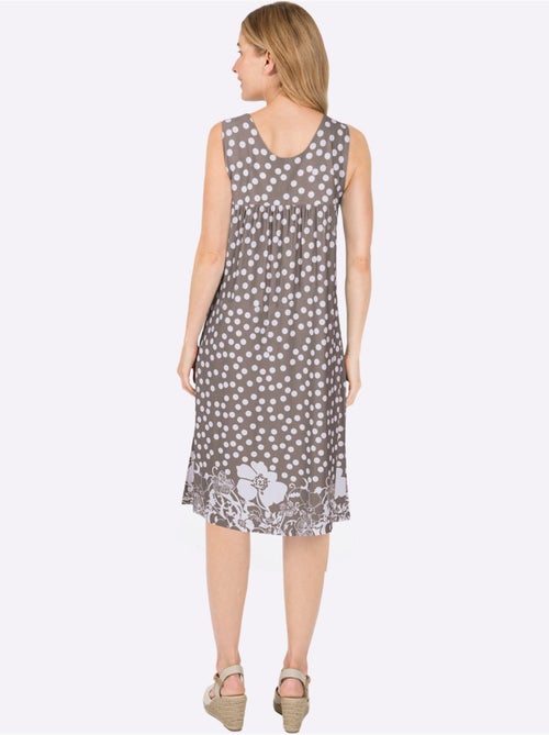 Robe De Loisirs Viscose Douce Et Fluide - Taille Standard - Witt - Kiabi