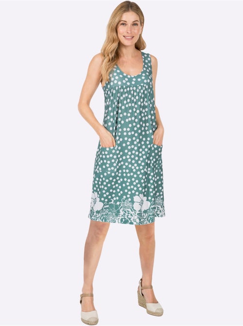 Robe De Loisirs Viscose Douce Et Fluide - Taille Standard - Witt - Kiabi