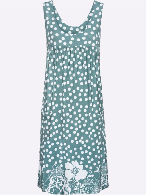 Robe De Loisirs Viscose Douce Et Fluide - Taille Standard - Witt - Kiabi