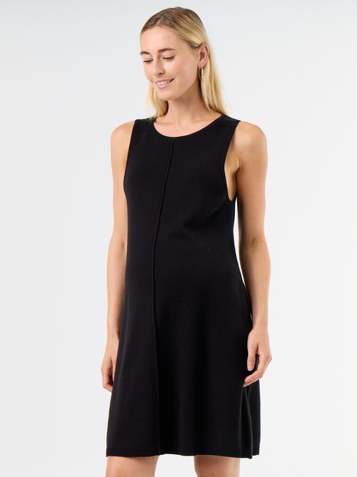 Robe de maternité chasuble - Kiabi