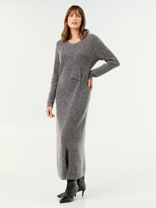 Robe de maternité en laine mélangée - Kiabi Robe de maternité en laine mélangée - Kiabi