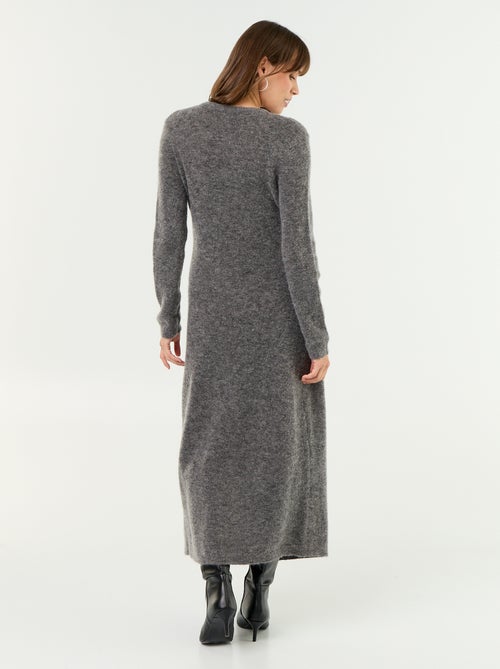 Robe de maternité en laine mélangée - Kiabi Robe de maternité en laine mélangée - Kiabi
