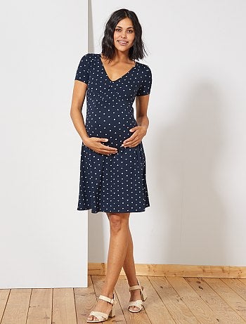 Robes de grossesse Bleu Belle Nouveau tenue de maternité Taille 10