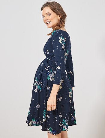 Robe de maternité trapèze - Kiabi