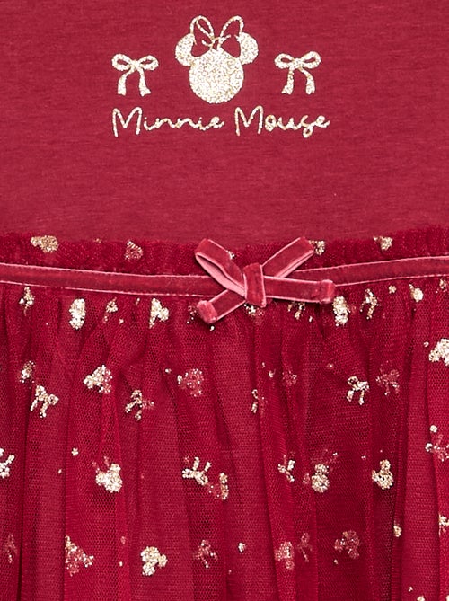 Robe de Noël avec bas en tulle 'Minnie' 'Disney' - Kiabi