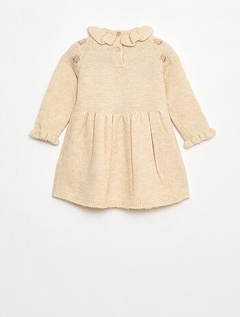 Robe de Noël avec collerette