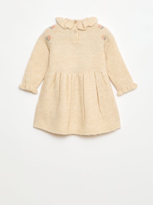 Robe de Noël avec collerette - Kiabi