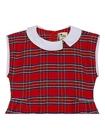 Robe de Noël Carreaux Tartan EDIMBOURGH - La Faute à Voltaire