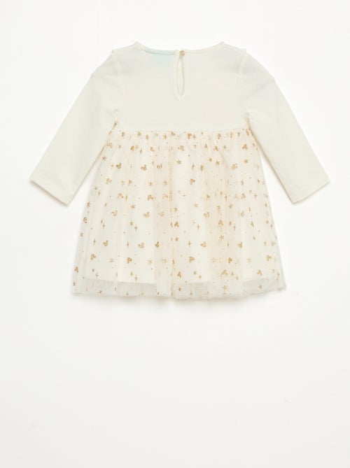 Robe de Noël 'Disney' 'Minnie' floqué - Kiabi