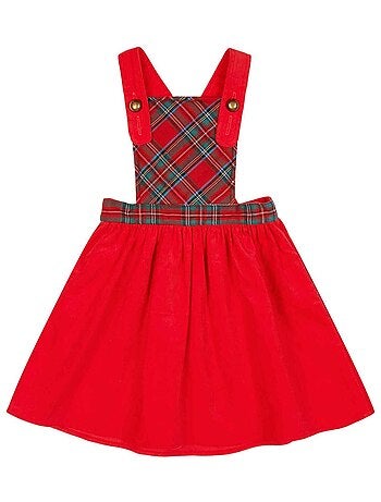 Robe de Noël Tartan & Col Roulé - 'LA FAUTE A VOLTAIRE'