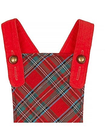 Robe de Noël Velours et Tartan CHRISTMAS - La Faute à Voltaire
