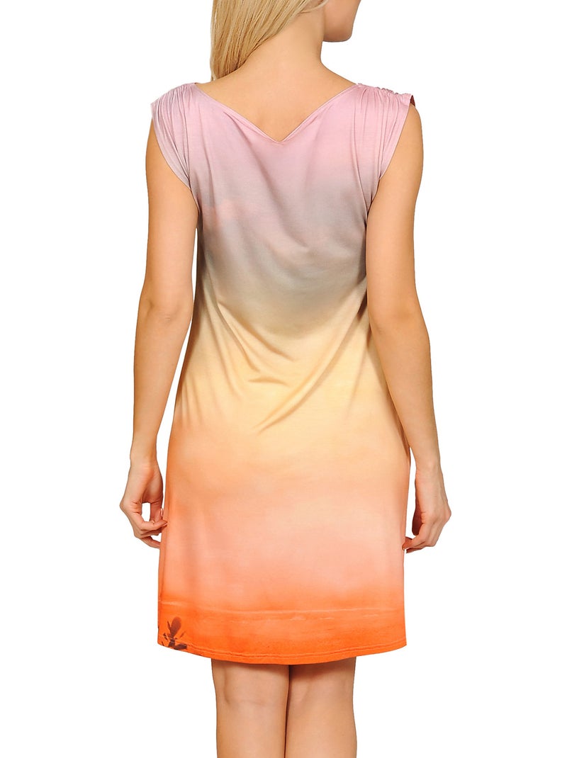 Robe de plage Copacabana Orange - Kiabi