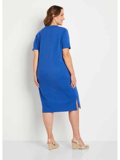 Robe de plage courte coton - Afibel - Kiabi