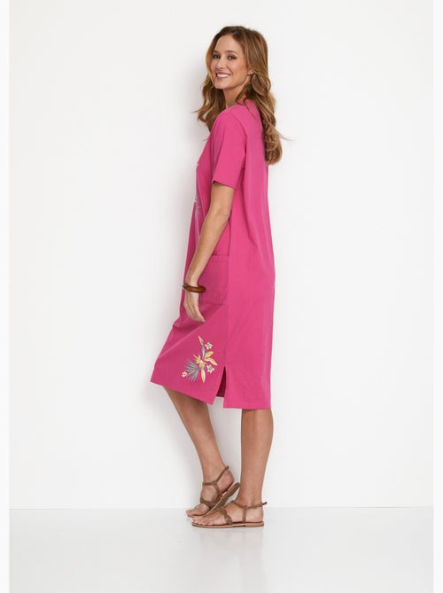 Robe de plage courte coton - Afibel - Kiabi