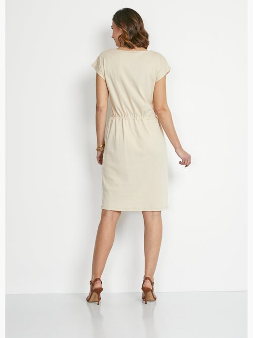 Robe de plage courte manches kimono - Afibel - Kiabi