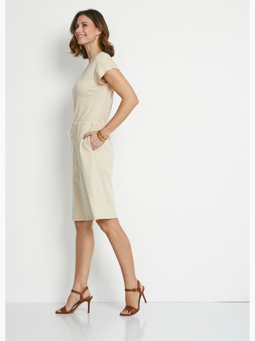 Robe de plage courte manches kimono - Afibel - Kiabi