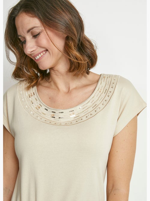 Robe de plage courte manches kimono - Afibel - Kiabi