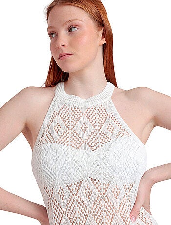 Robe de plage crochet Happy
