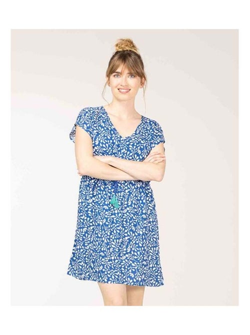 Robe de plage Femme bleu - Kiabi