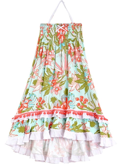 Robe de Plage  Longue à Fleurs Hawaï   2-en-1  IBIZA - La Faute à Voltaire - Kiabi