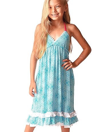 Robe de Plage Longue Jersey EUGENIE - La Faute à Voltaire