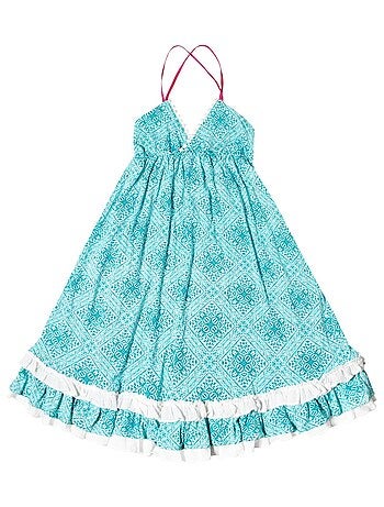 Robe de Plage Longue Jersey EUGENIE - La Faute à Voltaire