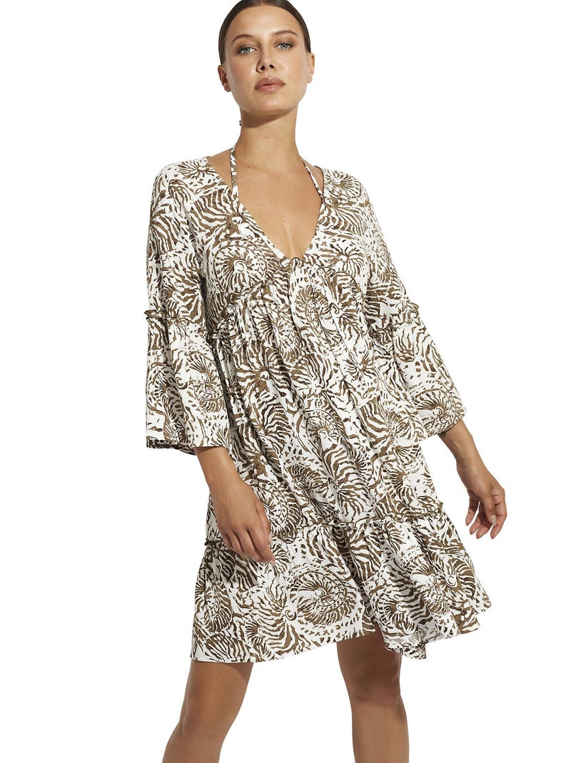 Robe de plage Malibu Noir - Kiabi