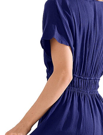 Robe de plage manches courtes KARPATHOS