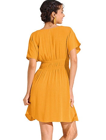 Robe de plage manches courtes KARPATHOS