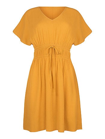 Robe de plage manches courtes KARPATHOS