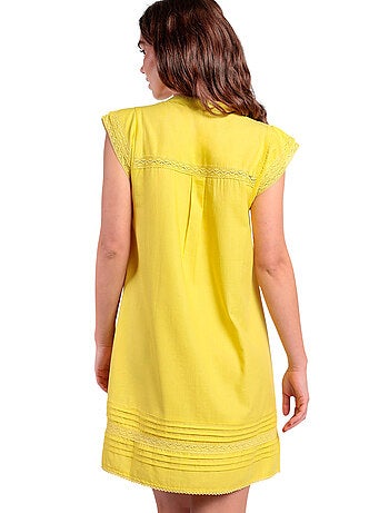 Robe de plage manches courtes Milos