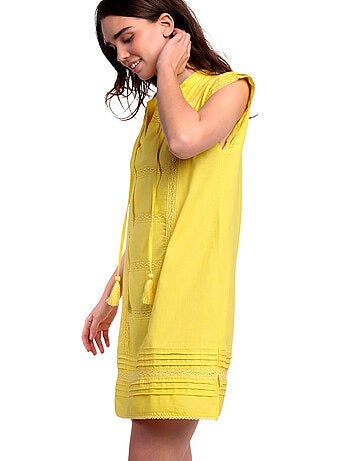 Robe de plage manches courtes Milos