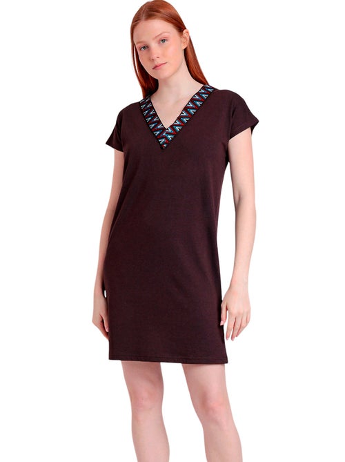 Robe de plage manches courtes Sailor Club - Kiabi