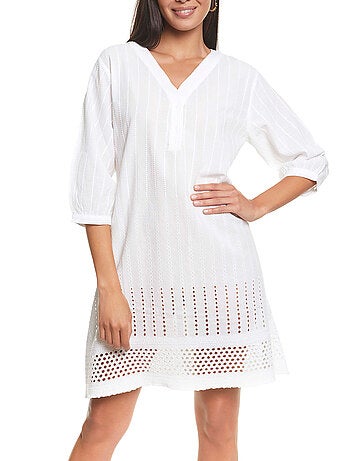Robe de plage manches trois-quarts Complementos