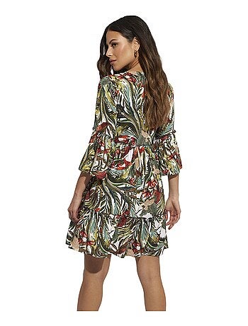 Robe de plage manches trois-quarts Galapagos