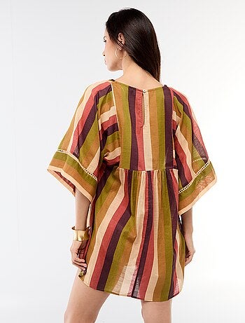 Robe de plage mi-longue