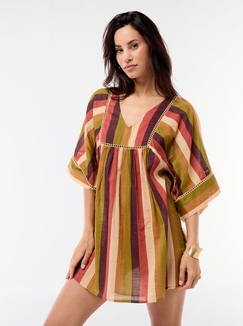 Robe de plage mi-longue - Kiabi