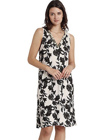Robe de plage sans manches Waves
