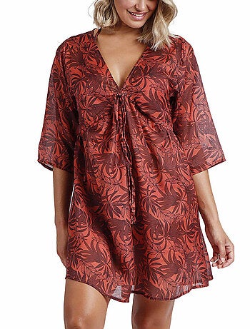 Robe de plage Sunset Palm