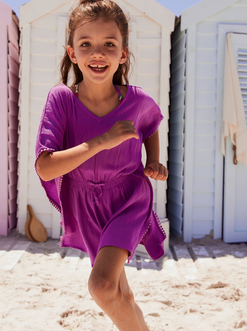 Robe de plage Violet - Kiabi