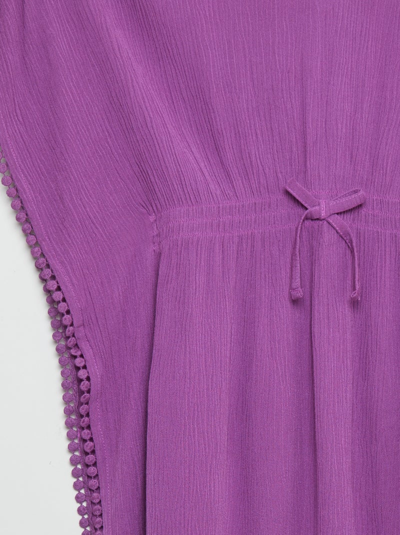 Robe de plage Violet - Kiabi