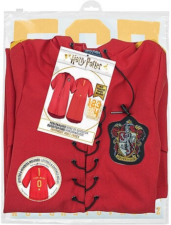 Robe de quidditch gryffondor personnalisable - harry potter