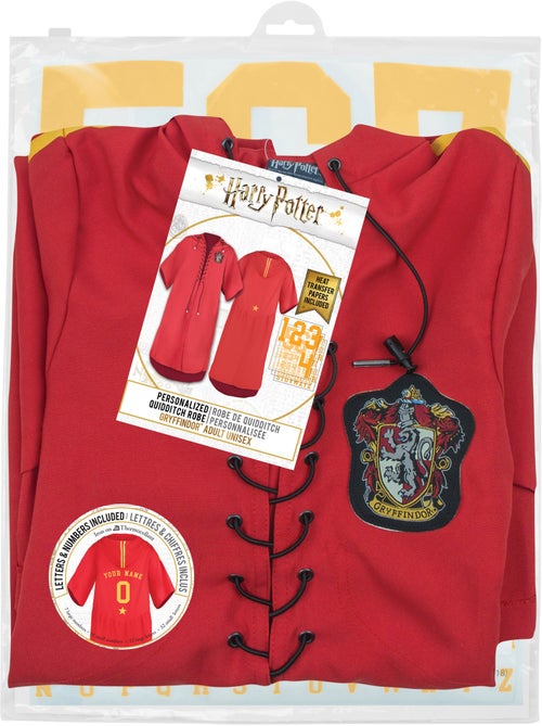 Robe de quidditch gryffondor personnalisable - harry potter - Kiabi