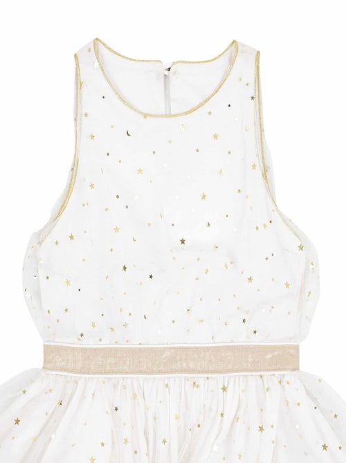 Robe de Soirée   en Tulle & Paillettes   HEPBURN - La Faute à Voltaire - Kiabi
