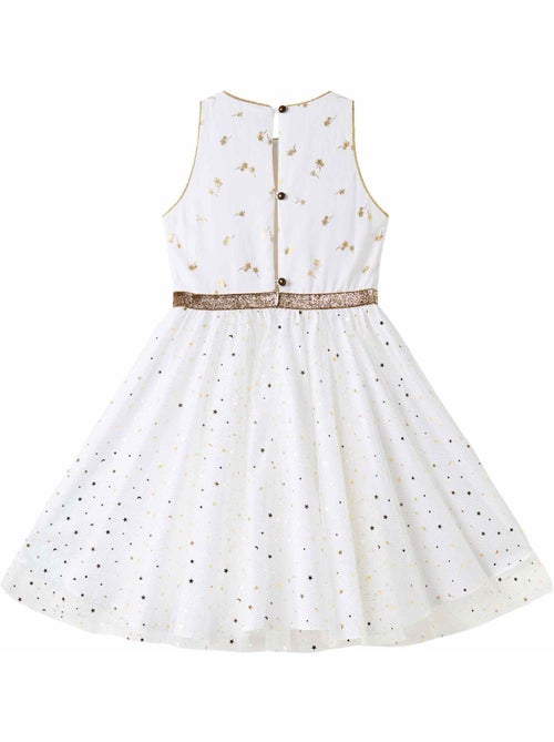 Robe de Soirée   et Détails s en Lin et Tulle  HEPBURN - La Faute à Voltaire - Kiabi