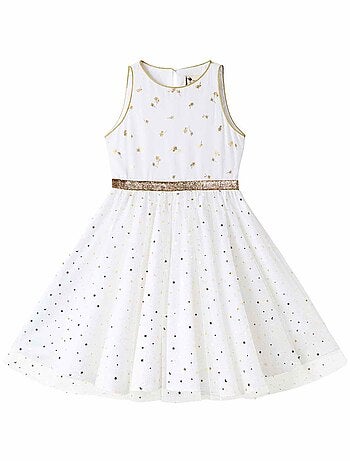 Robe de Soirée Lin Tulle HEPBURN - La Faute à Voltaire